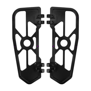 PE017606 hcmotorku Rider Footboards Purple Floorboards For Harley road glide - backside