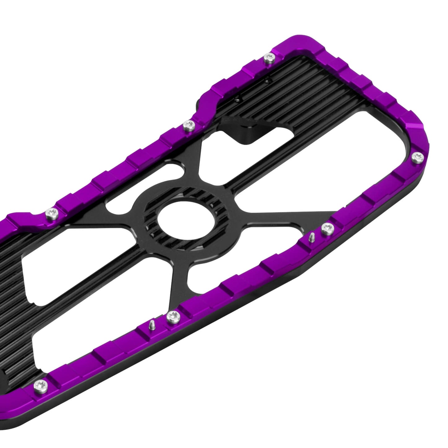 PE017606 hcmotorku Rider Footboards Purple Floorboards For Harley road glide - purple