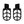 PE017701 HCmotorku Black Pit Bike Footpegs CNC Footpegs Footrests Black for Honda CRF50 CRF11 for Most Chinese Pit Bike