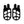 PE017801 HCmotorku Black Motorcycle Footpegs Footrests Pedals for Honda Kawasaki