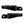 PE017901 HCmotorku Black Footpegs Footboards for Harley Softail  ’18-up