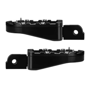 PE017901 HCmotorku Black Footpegs Footboards for Harley Softail  ’18-up