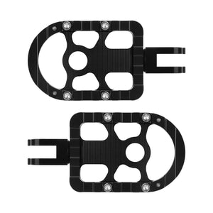 PE17901 HCmotorku Black Footpegs Footboards for Harley Softail  