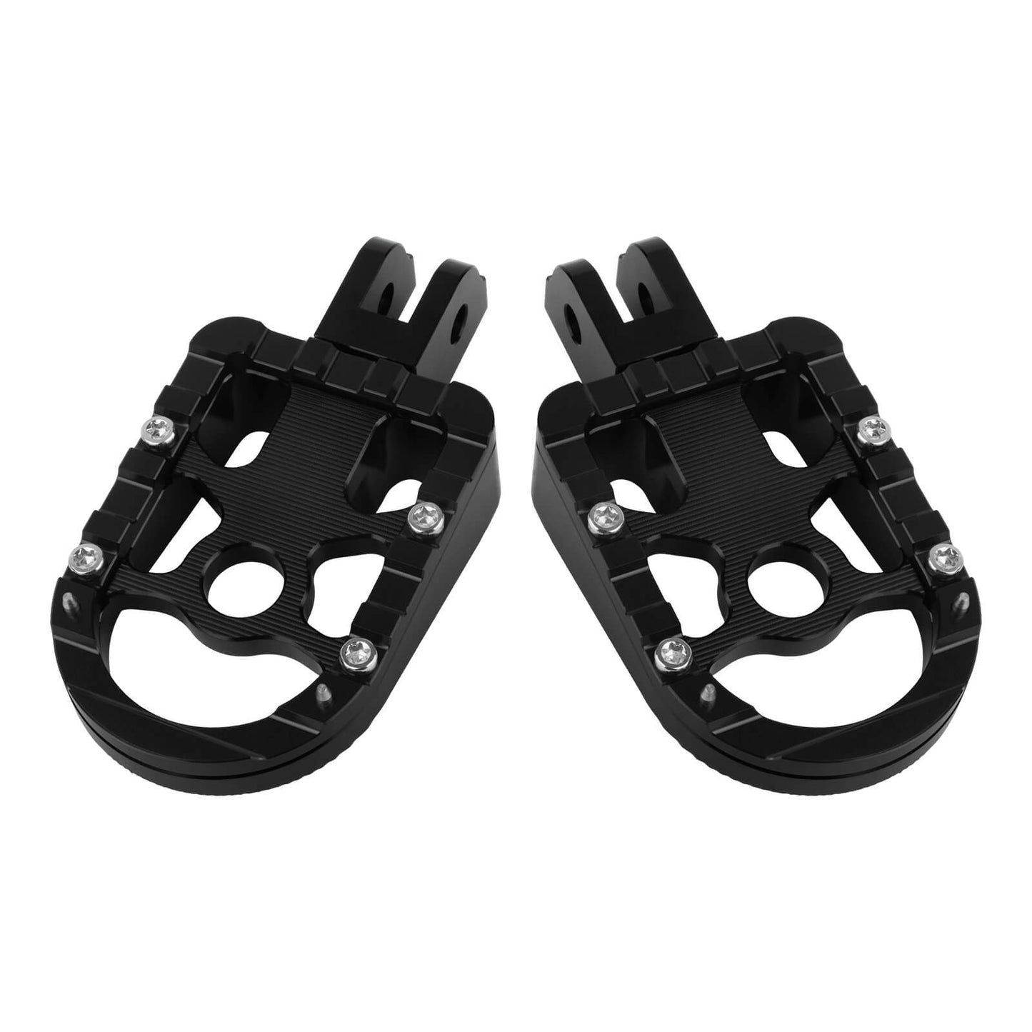 PE17901 HCmotorku Black Rider Footpegs Footboards for Harley Softail  ’18-up sport glide