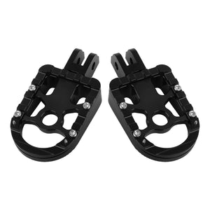PE17901 HCmotorku Black Footpegs Footboards for Harley Softail  ’18-up sport glide