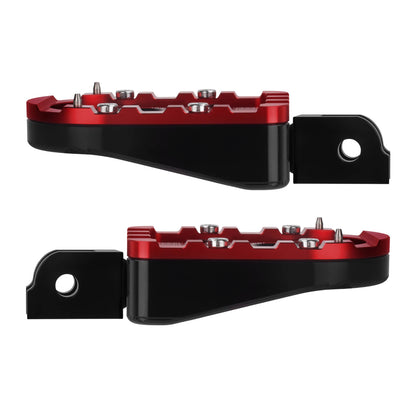 PE17902 HCmotorku Red Rider Footpegs Footboards for Harley Softail  detail