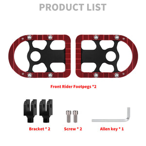 PE17902 HCmotorku Red Footpegs Footboards for Harley Softail  ’18-up Product List