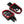 PE17902 HCmotorku Red Footpegs Footboards for Harley Softail  sport glide