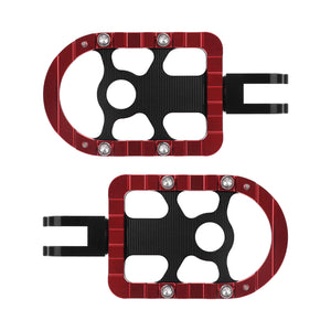 PE17902 HCmotorku Red Footpegs Footboards for Harley Softail  ’18-up Street Bob