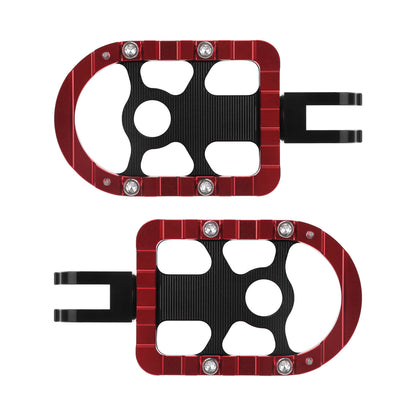 PE17902 HCmotorku Red Rider Footpegs Footboards for Harley Softail  ’18-up Street Bob