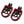 PE17902 HCmotorku Red Footpegs Footboards for Harley Softail  low rider ’18-up 