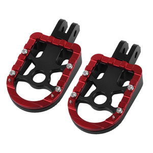PE17902 HCmotorku Red Footpegs Footboards for Harley Softail  low rider ’18-up 