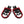 PE17902 HCmotorku Red Footpegs Footboards for Harley Softail  ’18-up 