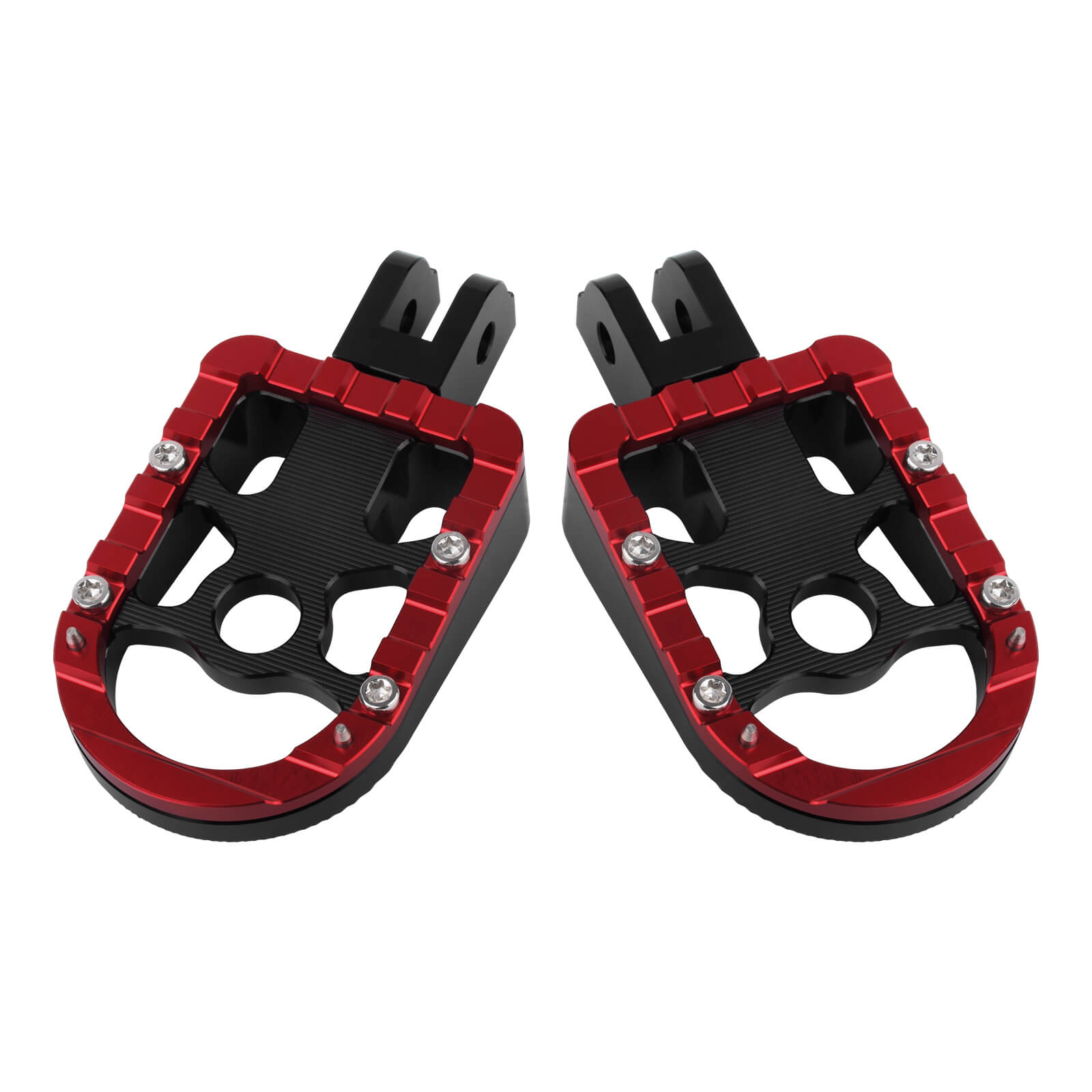 PE17902 HCmotorku Red Rider Footpegs Footboards for Harley Softail  ’18-up 