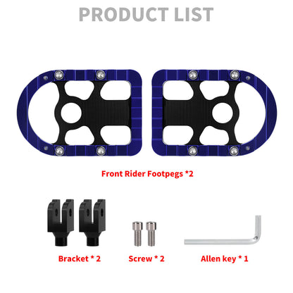 PE17903 HCmotorku Blue Rider Footpegs Footboards for Harley Softail  ’18-up product list