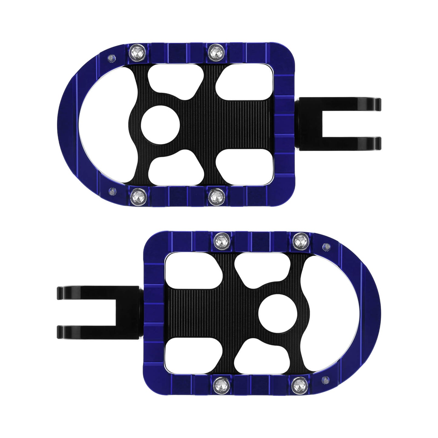 PE17903 HCmotorku Blue Rider Footpegs Footboards for Harley Softail  breakout