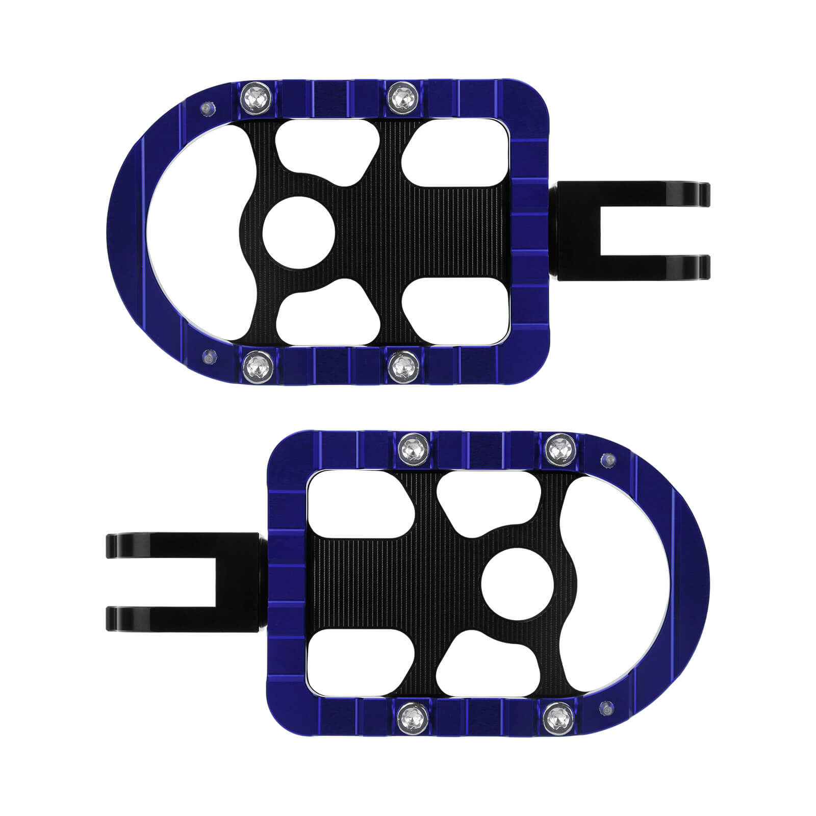 PE17903 HCmotorku Blue Rider Footpegs Footboards for Harley Softail  breakout