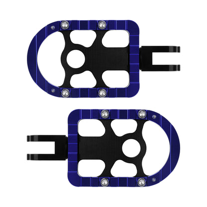 PE17903 HCmotorku Blue Rider Footpegs Footboards for Harley Softail  breakout