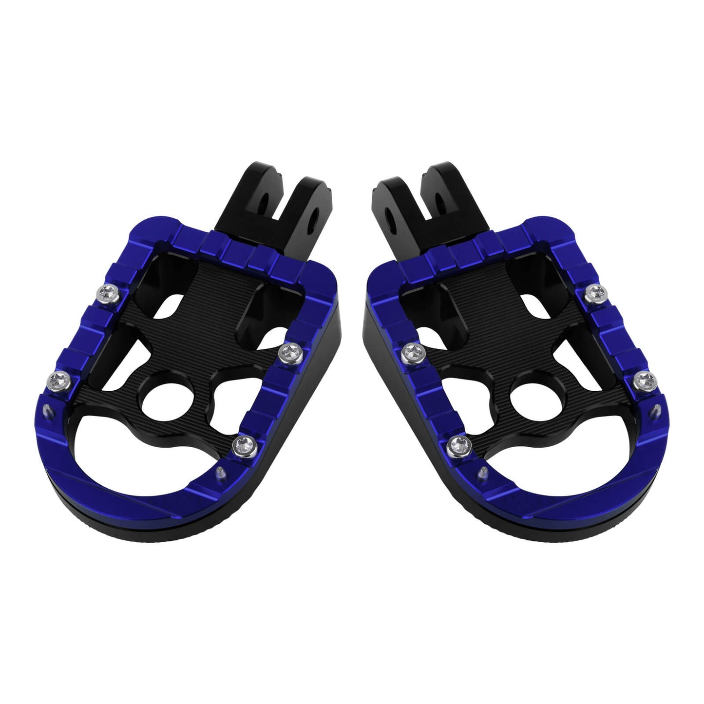 PE17903 HCmotorku Blue Rider Footpegs Footboards for Harley Softail  ’18-up low rider