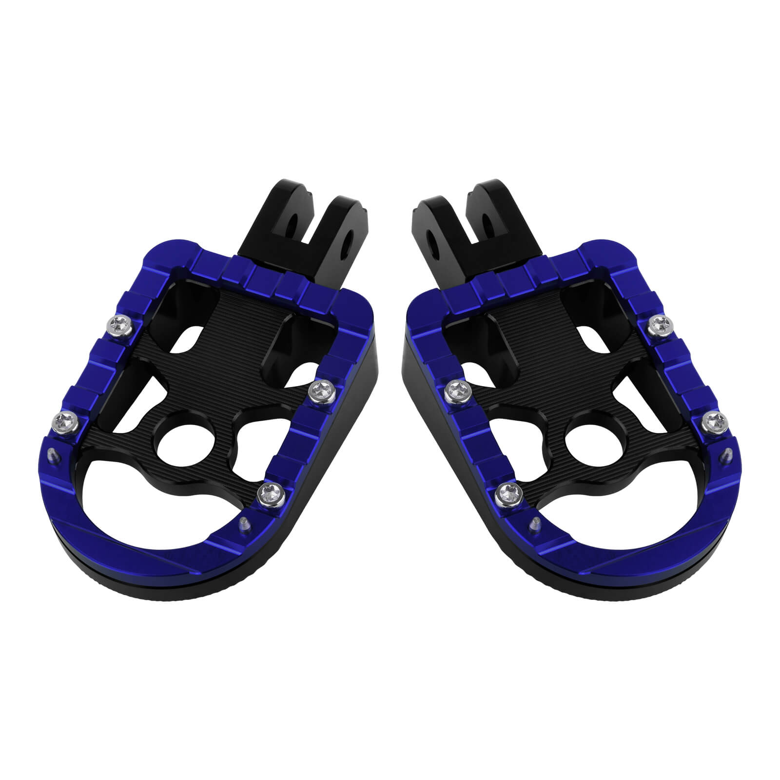 PE17903 HCmotorku Blue Rider Footpegs Footboards for Harley Softail  ’18-up low rider