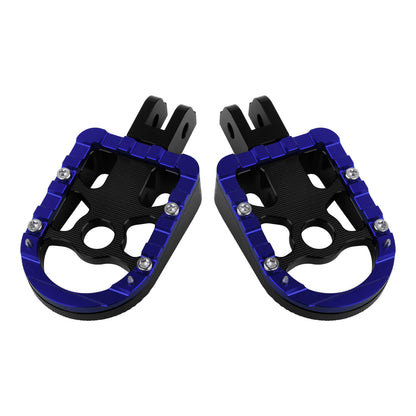 PE17903 HCmotorku Blue Rider Footpegs Footboards for Harley Softail  ’18-up low rider