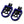 PE17903 HCmotorku Blue Footpegs Footboards for Harley Softail  ’18-up 