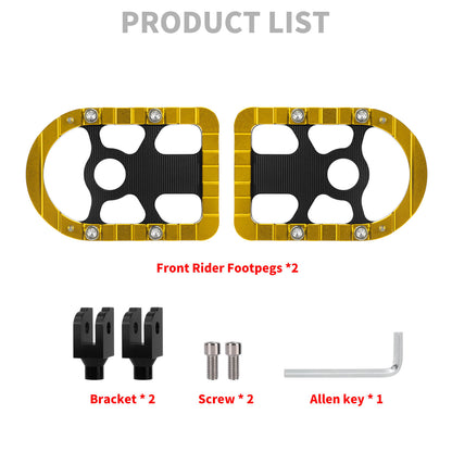 PE17904 HCmotorku Yellow Rider Footpegs Footboards for Harley Softail ’18-up  product list