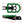 PE17905 HCmotorku Green Footpegs Footboards for Harley Softail  ’18-up size