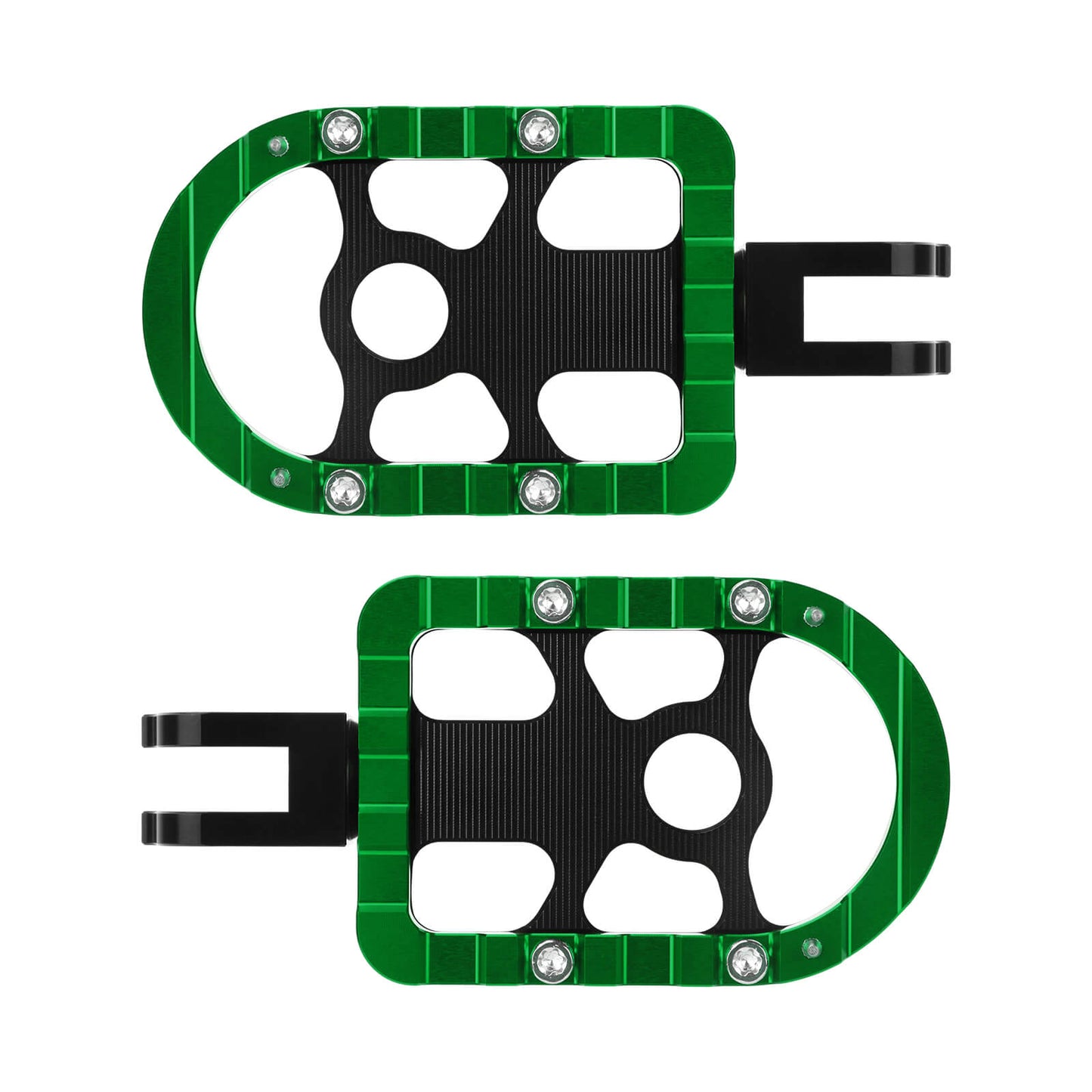 PE17905 HCmotorku Green Rider Footpegs Footboards for Harley Softail Breakout 