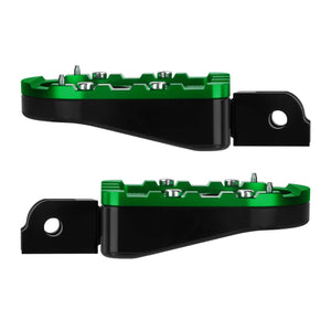 PE17905 HCmotorku Green Footpegs Footboards for Harley Softail  ’18-up 