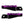 PE17906 HCmotorku Purple Footpegs Footboards for Harley Softail  ’18-up 
