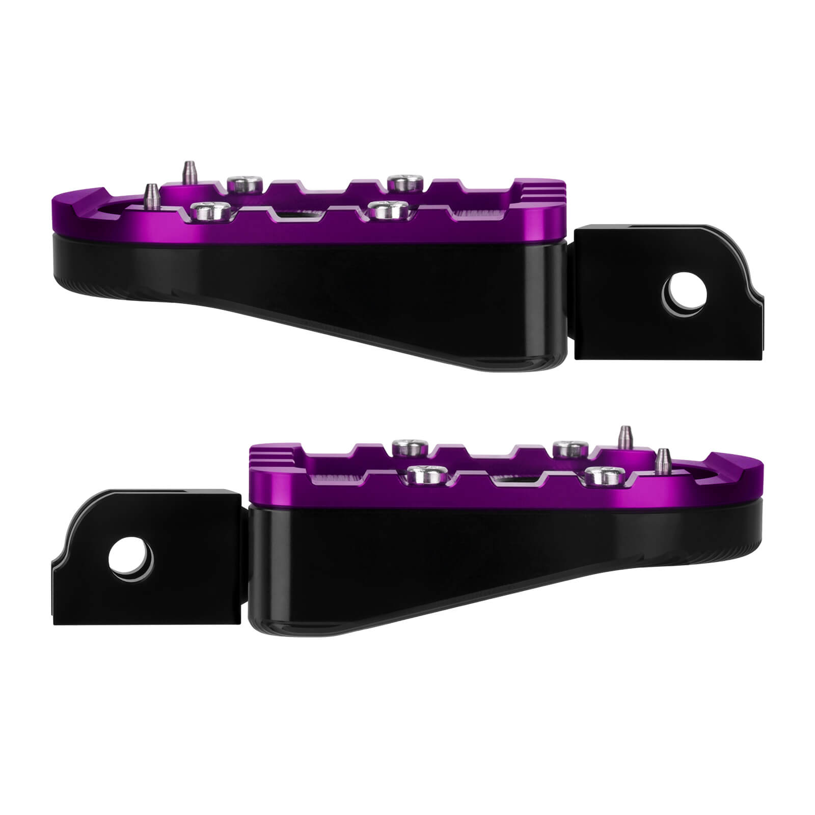 PE17906 HCmotorku Purple Rider Footpegs Footboards for Harley Softail  ’18-up 