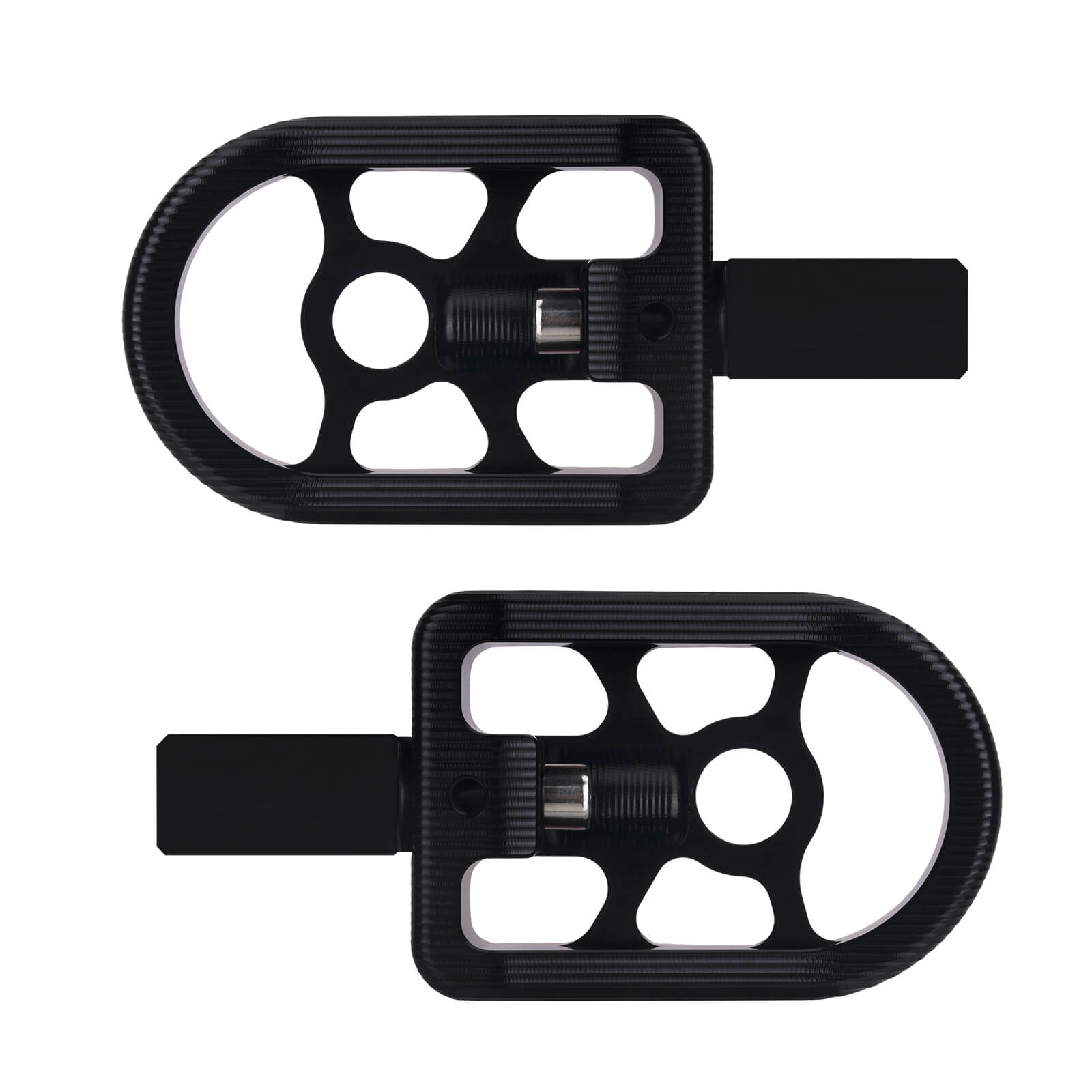 PE018002 hcmotorku Motorcycle highway Passenger Foot Pegs for harley softail - backside