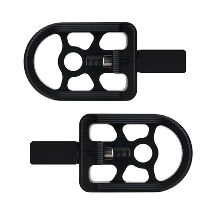 PE018002 hcmotorku Motorcycle highway Passenger Foot Pegs for harley softail - backside