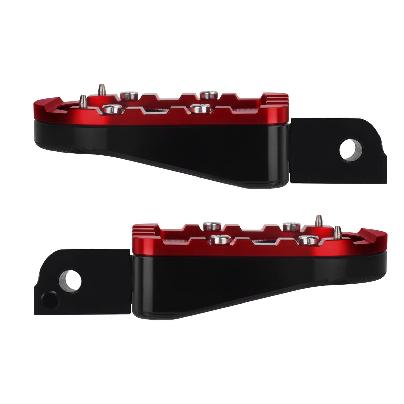 PE018002 hcmotorku Motorcycle highway Passenger Foot Pegs for harley softail - red