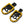 PE018004 hcmotorku Passenger Foot Pegs Yellow Pedals 