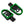 PE18005 HCmotorku Green Rider Footpegs Footboards for Harley Softail Breakout Low Rider Street Bob ’18-up Livewire ‘20-Up