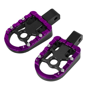 PE18006 HCmotorku Purple Rider Footpegs Footboards for Harley Softail Breakout Low Rider Street Bob ’18-up Livewire ‘20-Up