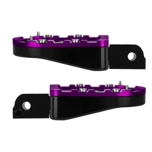 PE18006 HCmotorku Purple Rider Footpegs Footboards for Harley Softail Breakout Low Rider Street Bob ’18-up Livewire ‘20-Up