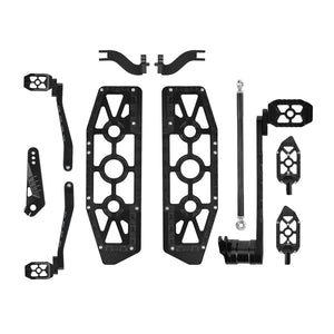 PE018401 HCmotorku Black Break Levers Footboards for Harley Touring ’14-up 