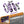 PE018404 HCmotorku Purple Break Levers Footboards for Harley Touring ’14-up 