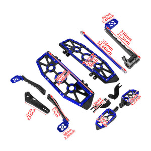 PE018405 HCmotorku Floorboard Kit For Harley Touring Size