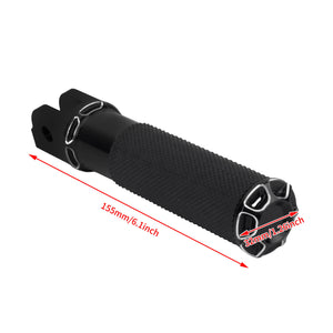 PE018701 HCmotorku Black Footpegs for Harley Softail  ’18-up  size