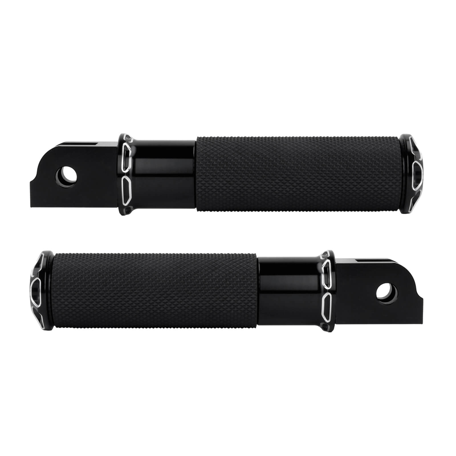 PE018701 HCmotorku Black Footpegs for Harley Softail  ’18-up 