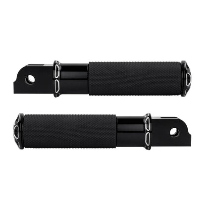 PE018701 HCmotorku Black Footpegs for Harley Softail  ’18-up 