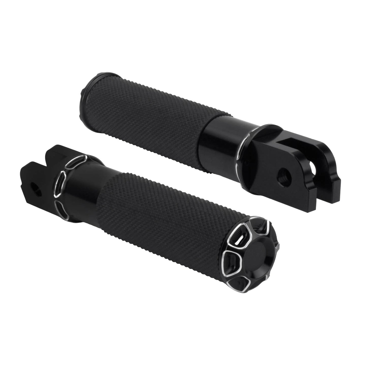 PE018701 HCmotorku Black Footpegs for Harley Softail  ’18-up 