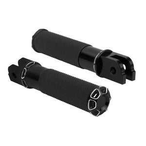 PE018701 HCmotorku Black Footpegs for Harley Softail  ’18-up 