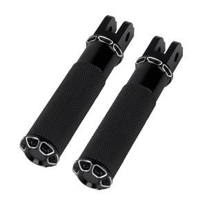 PE018701 HCmotorku Black Footpegs for Harley Softail  ’18-up 