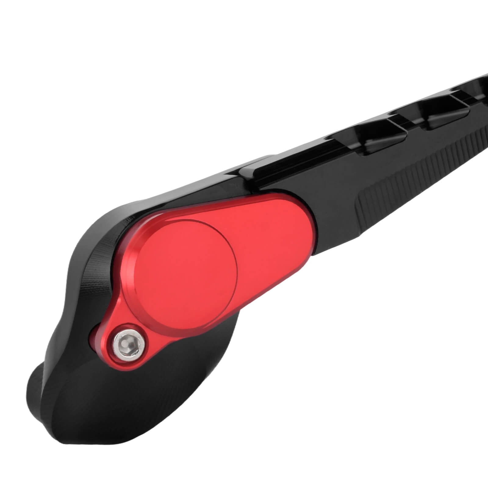 PE019001 HCmotorku Anodized Red Mid Foot Control Set with Linkage for Harley softail st