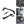PE019004 HCmotorku Anodized Purple Mid Foot Control Set with Linkage for Harley Installation